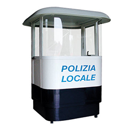 SENTRY BOXES FOR POLICEMEN